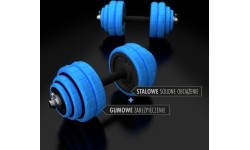 Hantle z gryfami HMS, Zestaw 30 kg