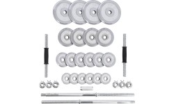 Zestaw hantli chromowanych z walizką HMS STC50 2x25kg