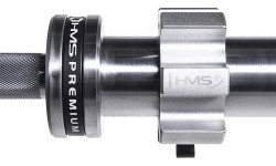 Gryf olimpijski HMS Premium GO901 220 cm, 900 kg, Z zaciskami