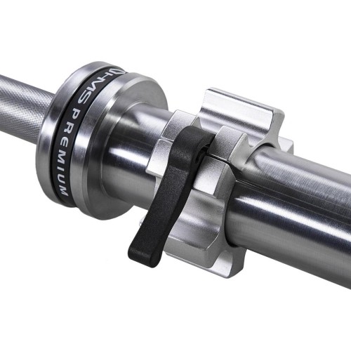 Gryf olimpijski HMS Premium GO901 220 cm, 900 kg, Z zaciskami