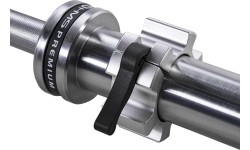 Gryf olimpijski HMS Premium GO901 220 cm, 900 kg, Z zaciskami