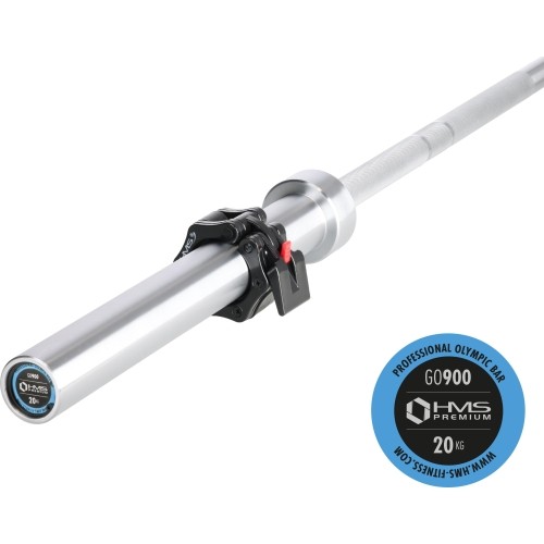 Gryf olimpijski GO900 z zaciskami Lock Jaw HMS Premium