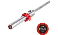 Gryf olimpijski GO700 z zaciskami Lock Jaw HMS