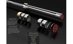 Gryf olimpijski GO700 z zaciskami Lock Jaw HMS