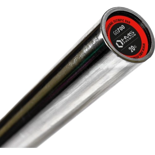 Gryf olimpijski GO700 z zaciskami Lock Jaw HMS