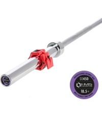 Gryf olimpijski z zaciskami Lock Jaw GO450 HMS