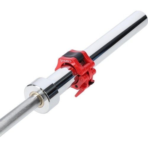 Gryf olimpijski z zaciskami Lock Jaw GO450 HMS