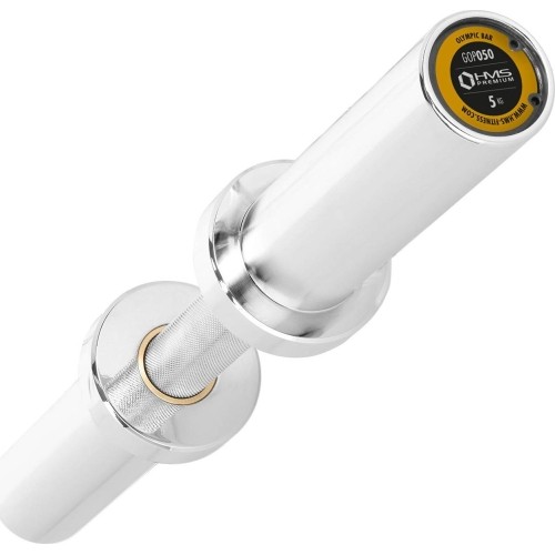 GOP050 (+ZACISKI SPRĘŻYNOWE) DRĄŻEK OLIMPIJSKI KRÓTKI 5KG 50CM HMS