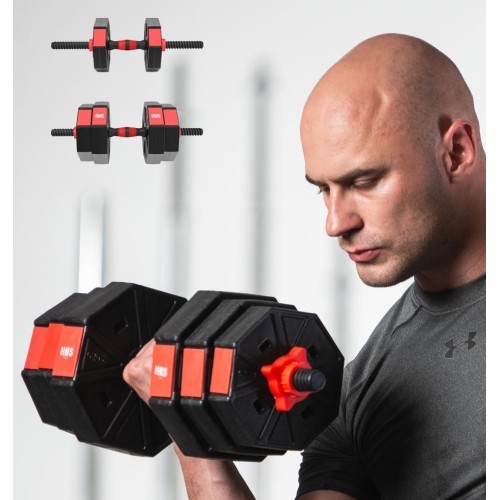 SGC20 SZTANGA I HANTLE KOMPOZYTOWE HMS - 30 kg