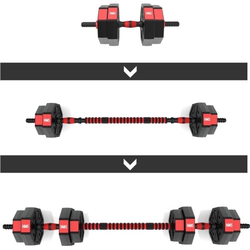 SGC20 SZTANGA I HANTLE KOMPOZYTOWE HMS - 30 kg