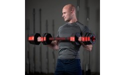 SGC20 SZTANGA I HANTLE KOMPOZYTOWE HMS - 40 kg
