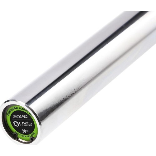 Gryf olimpijski HMS GOP220, 2200 mm + zacisk ZG1000R