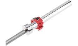Gryf olimpijski HMS GOP220, 2200 mm + zacisk ZG1000R