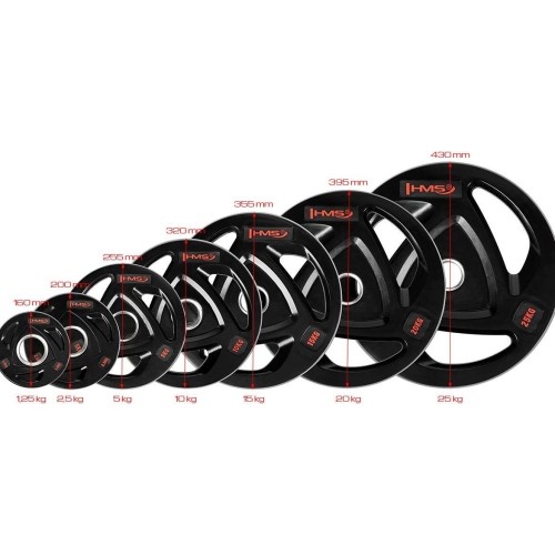 TOX OLYMPIC PLATE HMS - 25 kg