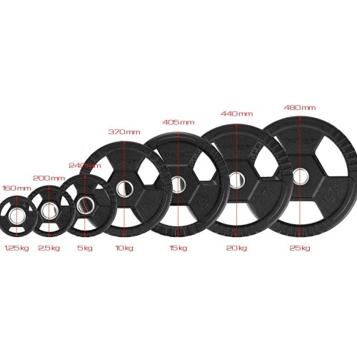 TOH OLIMPIC PLATE HMS - 2,5kg