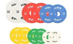 CBRS05 OLYMPIC BUMPER PLATE HMS - 2 x 1 kg