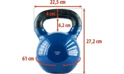 KETTLEBELL ŻELIWNY KNV HMS - 6 kg