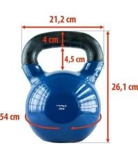 Kettlebell żeliwny KNV HMS - 20 kg