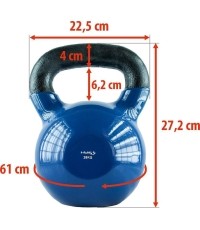 KETTLEBELL ŻELIWNY KNV HMS - 28 kg