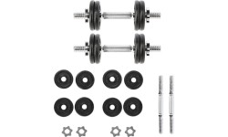 SG02 CAST IRON DUMBELLS 2x7KG HMS