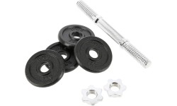 SG02 CAST IRON DUMBELLS 2x7KG HMS