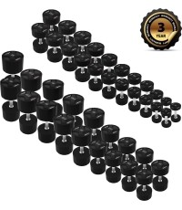 HPC SET ZESTAW HANTLI POLIURETANOWYCH 2 x 2,5 - 50 KG CPU (1050 KG) HMS