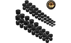 HPC SET ZESTAW HANTLI POLIURETANOWYCH 2 x 2,5 - 50 KG CPU (1050 KG) HMS