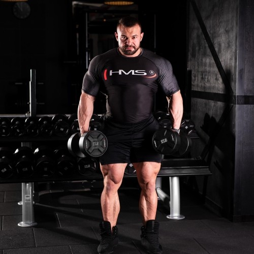 HPC SET ZESTAW HANTLI POLIURETANOWYCH 2 x 27,5 - 37,5 KG CPU (325 KG) HMS