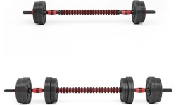 ZESTAW SZTANGI I HANTLI KOMPOZYTOWYCH SGP15 HMS - 20 kg