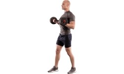 ZESTAW SZTANGI I HANTLI KOMPOZYTOWYCH SGP15 HMS - 20 kg