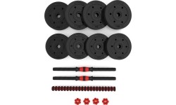 ZESTAW SZTANGI I HANTLI KOMPOZYTOWYCH SGP15 HMS - 40 kg