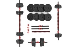 ZESTAW SZTANGI I HANTLI KOMPOZYTOWYCH SGP15 HMS - 30 kg