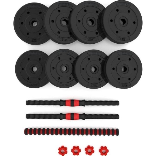 ZESTAW SZTANGI I HANTLI KOMPOZYTOWYCH SGP15 HMS - 30 kg