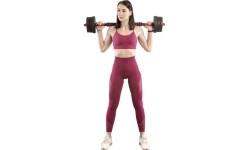 ZESTAW SZTANGI I HANTLI KOMPOZYTOWYCH SGP15 HMS - 15 kg