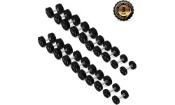 HPC SET ZESTAW HANTLI POLIURETANOWYCH 2 x 2,5 - 25 KG CPU (275 KG) HMS