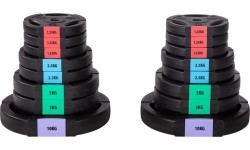 Kompozytowy zestaw obciążeń 3-częściowy HMS SGSP60, 62 kg