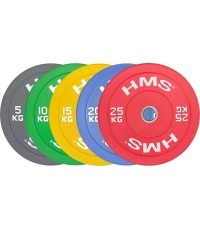 Olimpijski talerz obciążeniowy CBR Bumper HMS - 10 kg