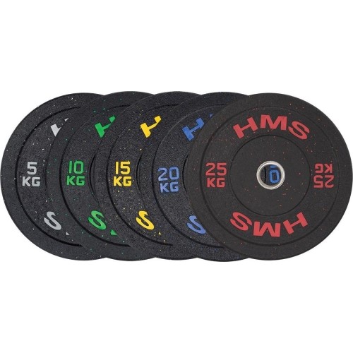 Talerz olimpijski bumper HTBR HMS - 25 kg