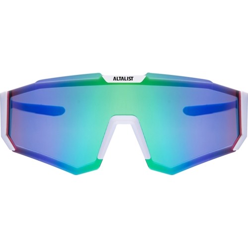 Sportowe okulary przeciwsłoneczne Altalist Kizuna z polaryzacją - Blue-Pink with Pink Lenses