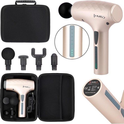 PDM3134I ZŁOTY PISTOLET DO MASAŻU HMS