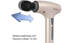 PDM3134I ZŁOTY PISTOLET DO MASAŻU HMS