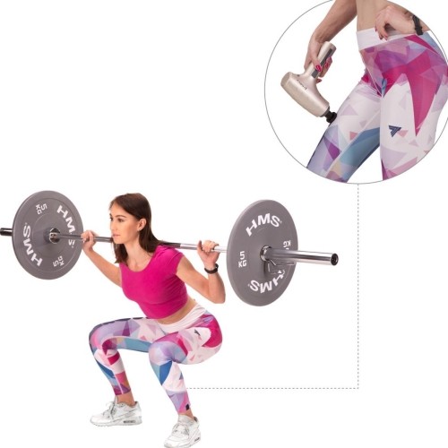 PDM3134I ZŁOTY PISTOLET DO MASAŻU HMS