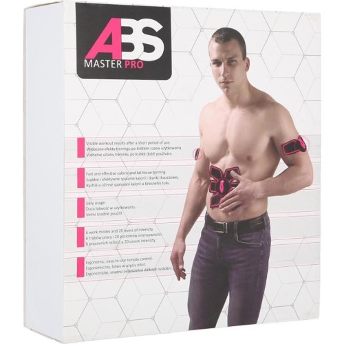 ELEKTROSTYMULATOR MIĘŚNI ABS MASTER PRO MULTI SET
