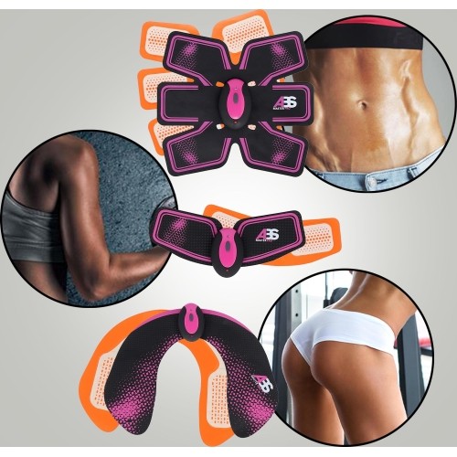 ELEKTROSTYMULATOR MIĘŚNI ABS MASTER PRO MULTI SET