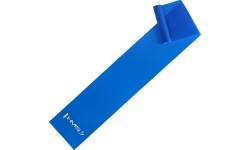 Guma oporowa fitness HMS GU01, niebieska, 1200x120x0,4 mm