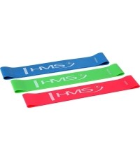Zestaw gum oporowych treningowych Slim HMS GU04