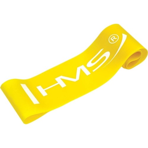 Guma do ćwiczeń HMS GU04 (żółta) 500 x 50 x 0,4 mm