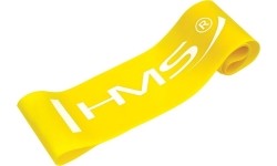 Guma do ćwiczeń HMS GU04 (żółta) 500 x 50 x 0,4 mm