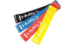 Guma oporowa treningowa HMS GU04, żółta