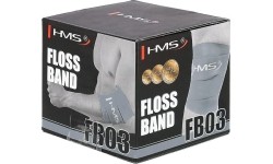 Elastyczna guma do ćwiczeń HMS FB03, szara